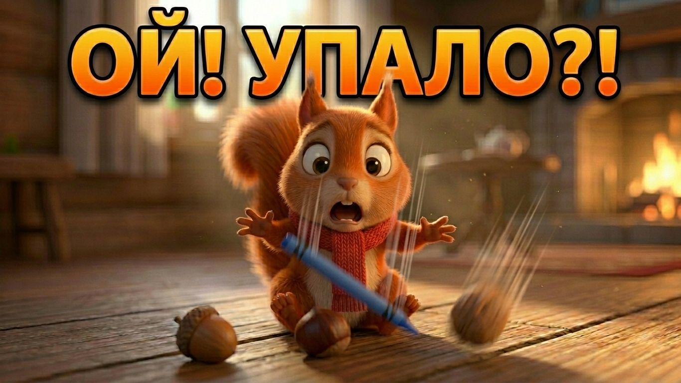 Ой! Упало?!