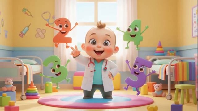 Песенка про Доктора Чисел. Мультфильм для детей 2026. Весёлое видео
