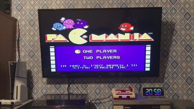 PAC-MANIA на Денди 8 - бит