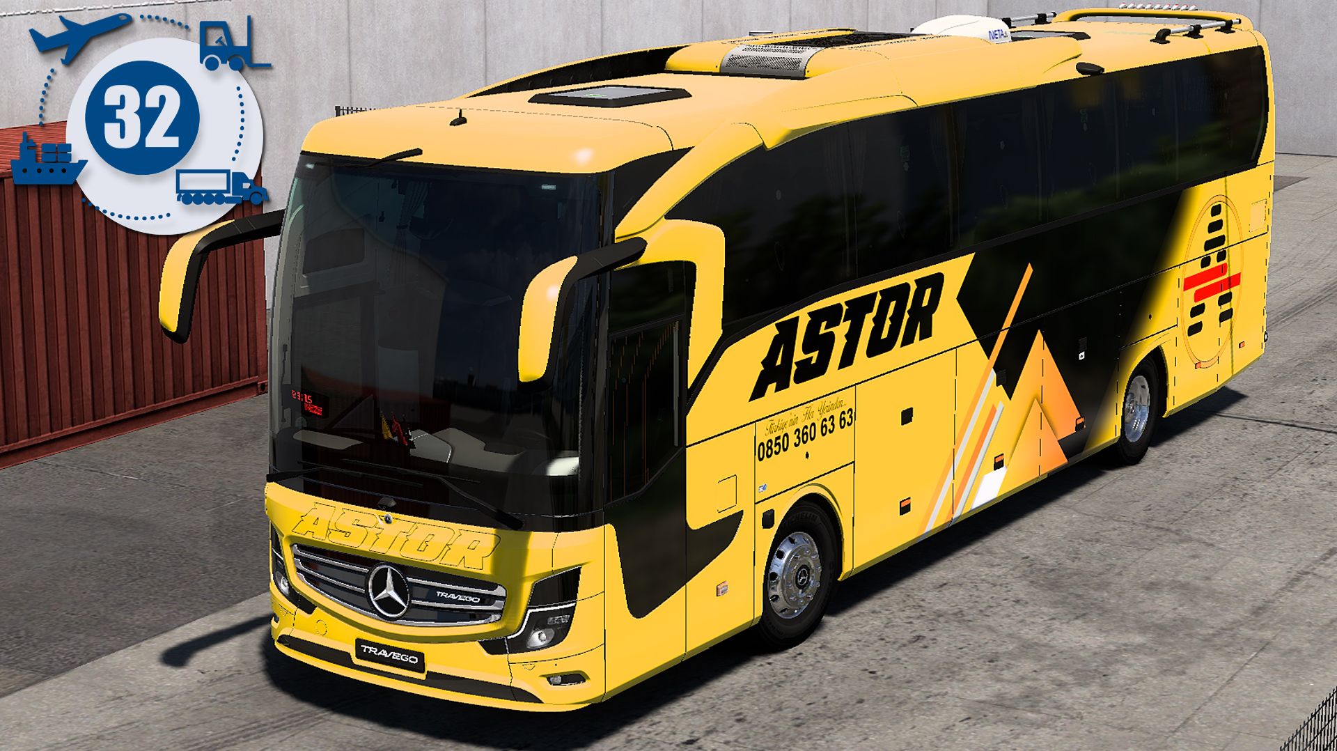 BUS SERIES V - Euro Truck Simulator 2 [-32-]