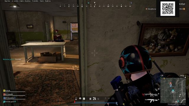 PUBG Начали пушить в 4, забрал 3)