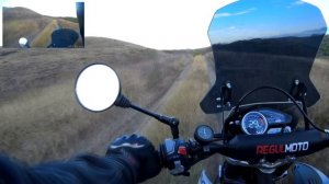 Regulmoto TE PRO 300. Осенняя лайтовая покатушка по окрестностям КМВ. 16+