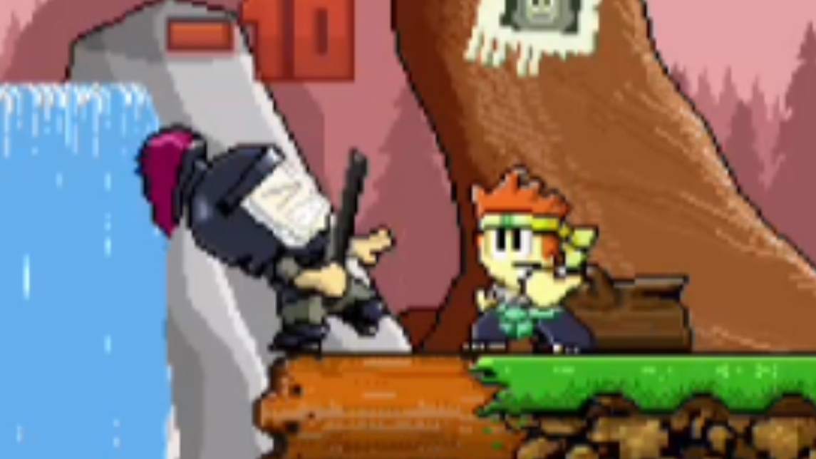 Dan The Man. Бои совершенно безумны в этой игре-платформере МНОГОПОЛЬЗОВАТЕЛЬСКОЕ ОБНОВЛЕНИ