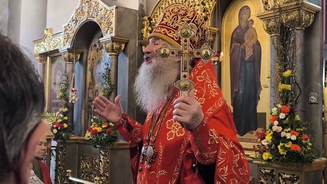 Проповедь митрополита Иоанна в субботу Светлой седмицы в Успенском храме г. Йошкар-Олы