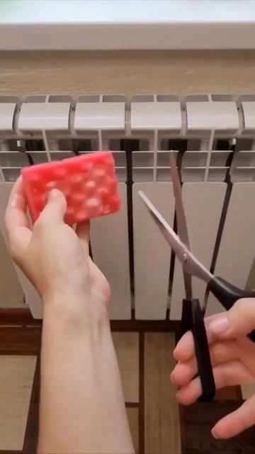 Как помыть батарею быстро и легко✅