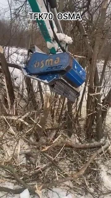 🔵  TFK70 Мульчер лесной @OSMAMULCHERS на Sunward SWE60