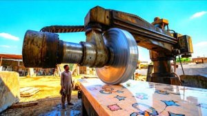 Мастерска в Пакистане по производству  мраморной плитки.