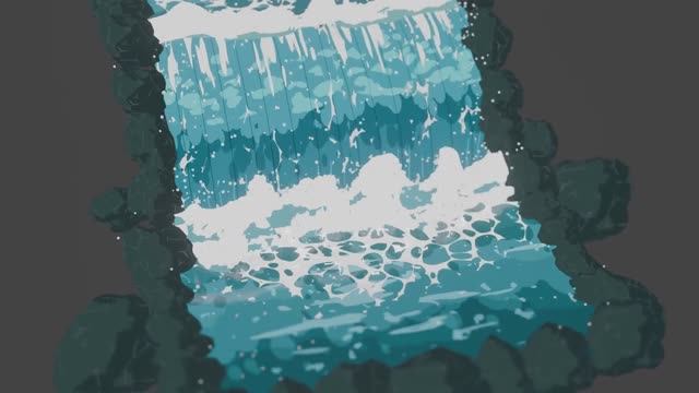 Master Stylized Animated Water In 3D (tutorial)