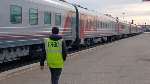 ТЭП 70 0457 с поездом Москва -Лабытнанги