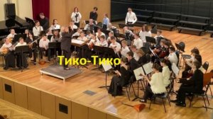 Тико-тико. Бразильская песня де Абреу. Оркестр ДМШ им.Л.Бетховена