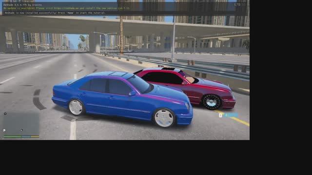 GTA 5 Mercedes-Benz E Class W210 E55 AMG E420 скачать установить мод тачку в гта 5