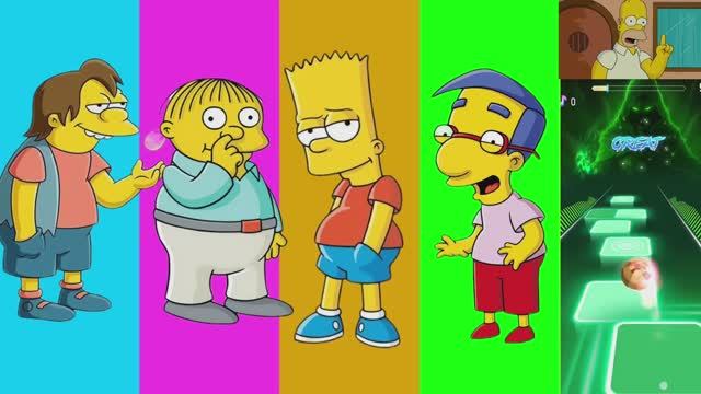 МУЛЬТИКИ ДЛЯ ДЕТЕЙ 🍩 СИМПСОНЫ ПРОТИВ ДРУЗЕЙ ✨ ВЕСЕЛЫЙ ТАНЕЦ ГЕРОЕВ ⚡️ КРУТОЙ БАТТЛ