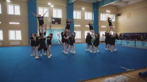 Лэтишники принял участие в соревнованиях по чир спорту
