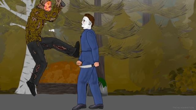 Baby Cartoon Cat Vs Siren Head, GODZILLA, IT Pennywise, Jason, Freddy, Michael, Jeff Killer + More