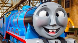 🚂 ТОМАС И ЕГО ДРУЗЬЯ, но это испорчено искусственным интеллектом 🚃 Смешное видео 🚃 мультик про