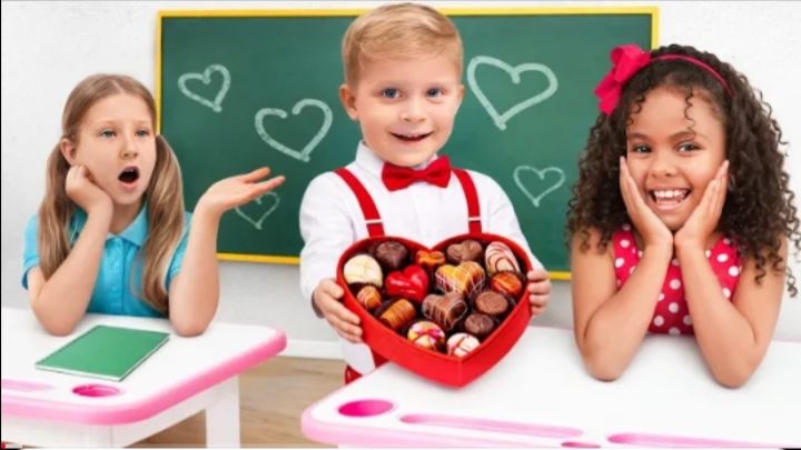 Валентинки и Другие Школьные Истории для детей