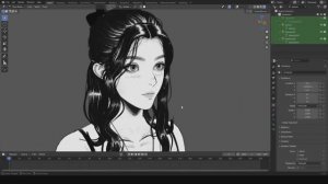 How I made a Sketchy Looking Character in Blender!