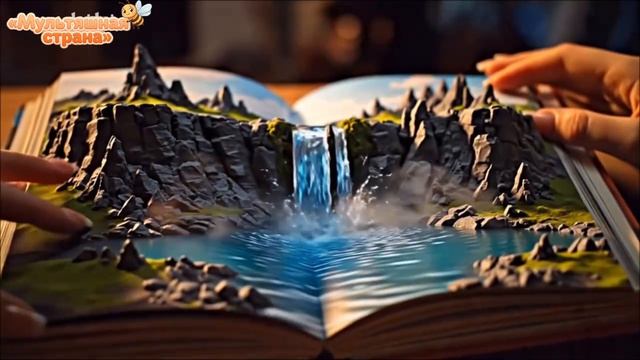 Хотели бы почиать оживающую 3D книгу? ИИ - анимация.