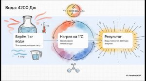 Физика 8 класс параграф 11 УДЕЛЬНАЯ ТЕПЛОЁМКОСТЬ