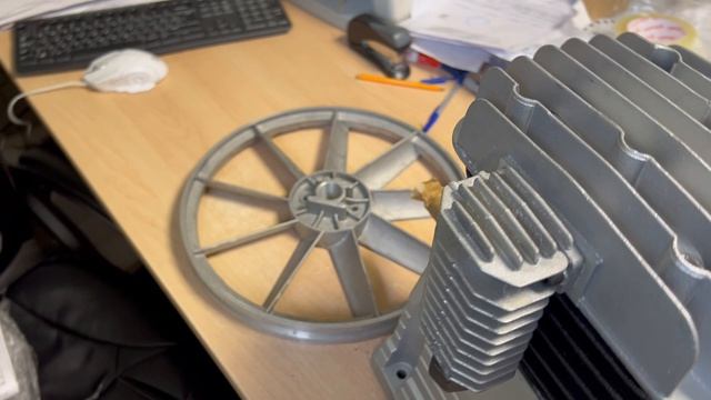 Блок поршневой FUBAG B6800, компрессорная головка HSC2080Z