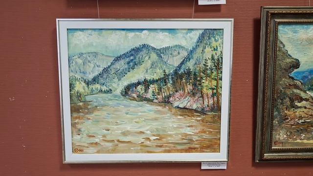 ВЫСТАВКА АЛТАЙ ТВОРЧЕСКИЙ ИСТОК Сергея Погодаеваг. Барнаул 1 апреля 2026 г._1080p