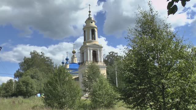 Иванцево и Зятьково: возрождение Храмов. Пейзажи реки Дубны. 2016 год.