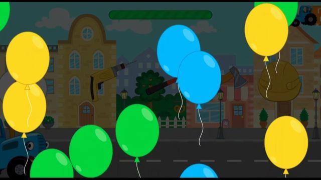 Играем в игру  Синий Трактор. ИЗУЧАЕМ ПРОФЕССИИ. Видео для детей, мультики, развивашки для малышей.