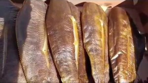 Палтус без головы холодного копчения