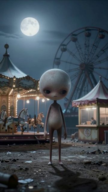 Печальная ночь на заброшенной ярмарке #анимация #мистика #досуг