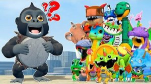 НОВАЯ ИГРОВАЯ КОМАНДА DRUMRILLA POPPY PLAYTIME 5 ПРОТИВ ВСЕЙ КОМАНДЫ ДИНОЗАВРОВ-ПИАНОЗАВРОВ