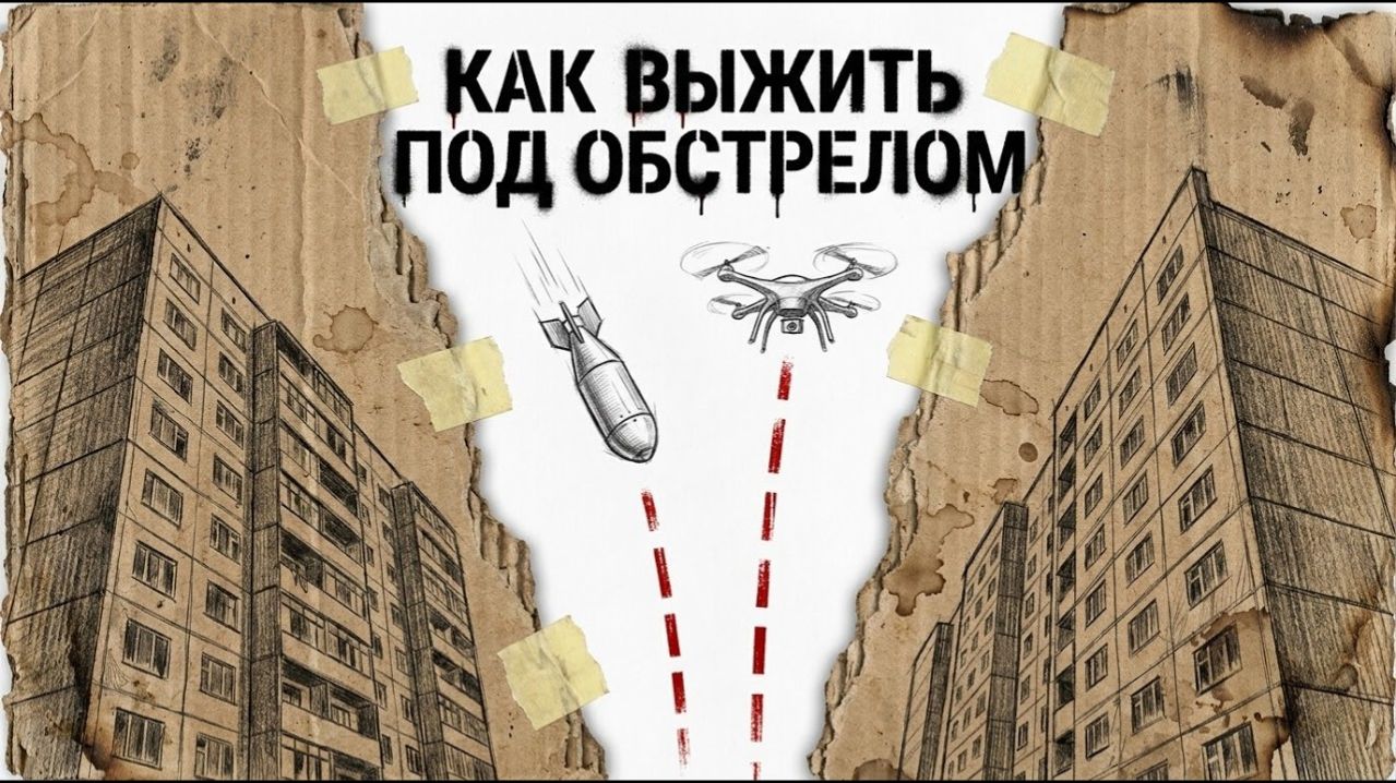 БПЛА и артобстрел в городе： правила выживания.