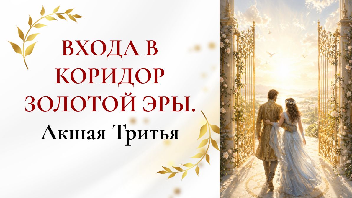 ВХОДА В КОРИДОР ЗОЛОТОЙ ЭРЫ. Акшая Тритья
