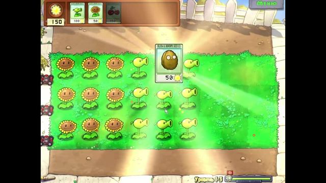 Plants Vs. Zombies прохождение, выиграл боулинг и получил картофельную мину
