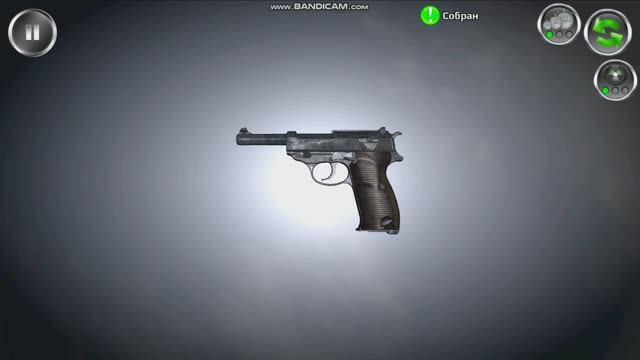 Разборка оружия: Вальтер П38 неполная разборка и сборка, испытание.