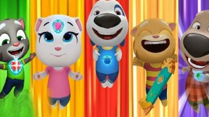 Говорящий Том бег за золотом, гонка на время, герои. Сборник. новая серия.Бегите, прыгайте и мчитесь