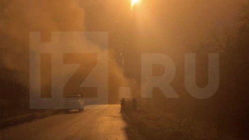 Бойцы ВС РФ показали работу ТОС-1А «Солнцепек» на харьковском направлении