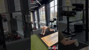 Курбатова Алёна, ТФ ХОВРИНО, сотрудник клуба, количество повторений 55