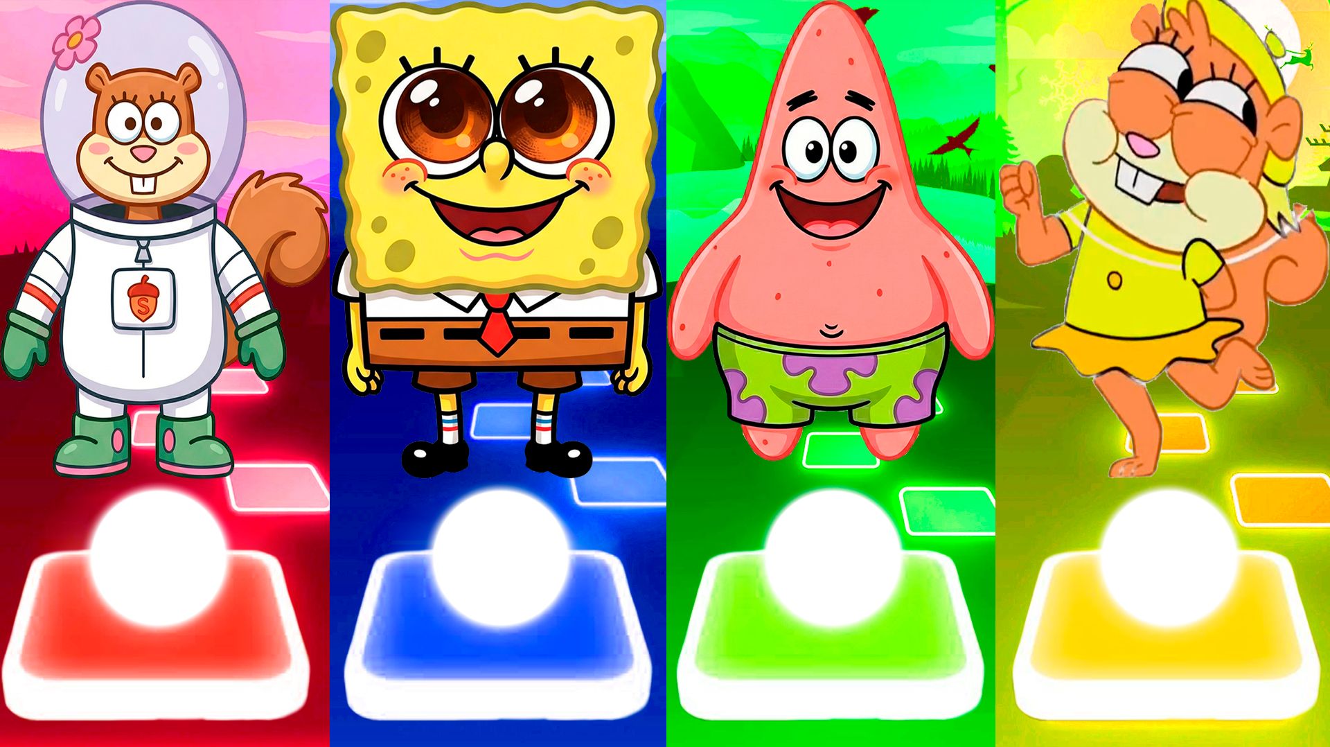 Coffin Dance Губка Боб ⭐️ Tiles Hop №77 - Мультик про Губку Боба МУЛЬТФИЛЬМЫ Спанч Боб