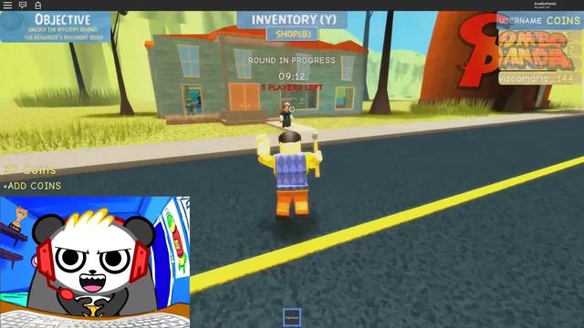Roblox Hello Neighbor I AM THE NEIGHBOR Let's Play With Combo Panda