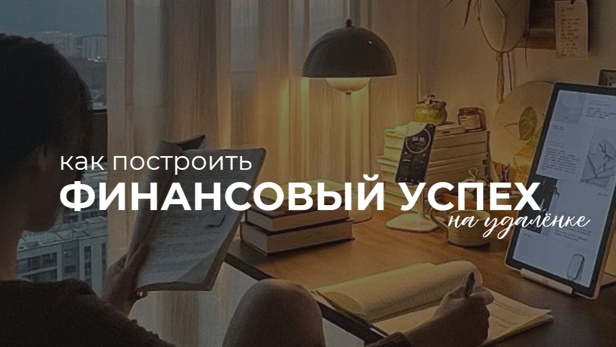 От страха до дохода: как построить финансовый успех на удалёнке?