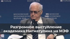 Академик Р.Нигматуллин о политике Путина