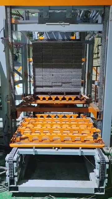 Паллетирование бетонных блоков укладка бетонных блоков