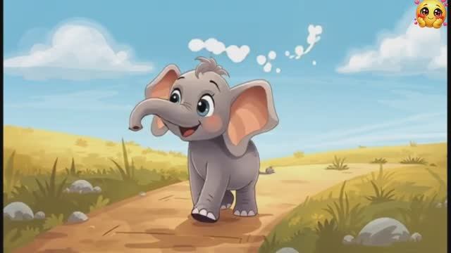 ✅Мультфильм для Детей «Весёлый Слоник» 🐘