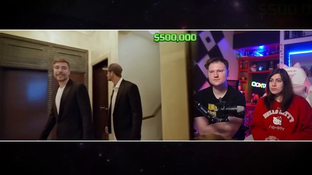 Впечатления за 1$ Vs 500,000$! | РЕАКЦИЯ на MrBeast