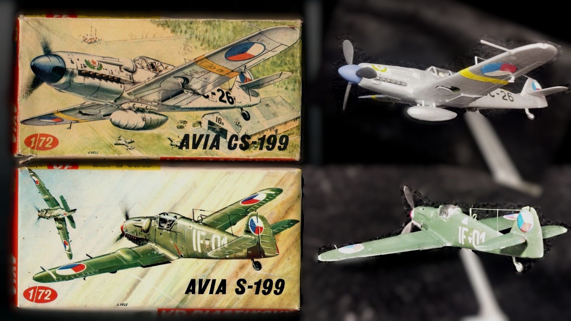 S-199/CS-199 Он вам не Мессер! 1:72 Kovozavody Prostejov