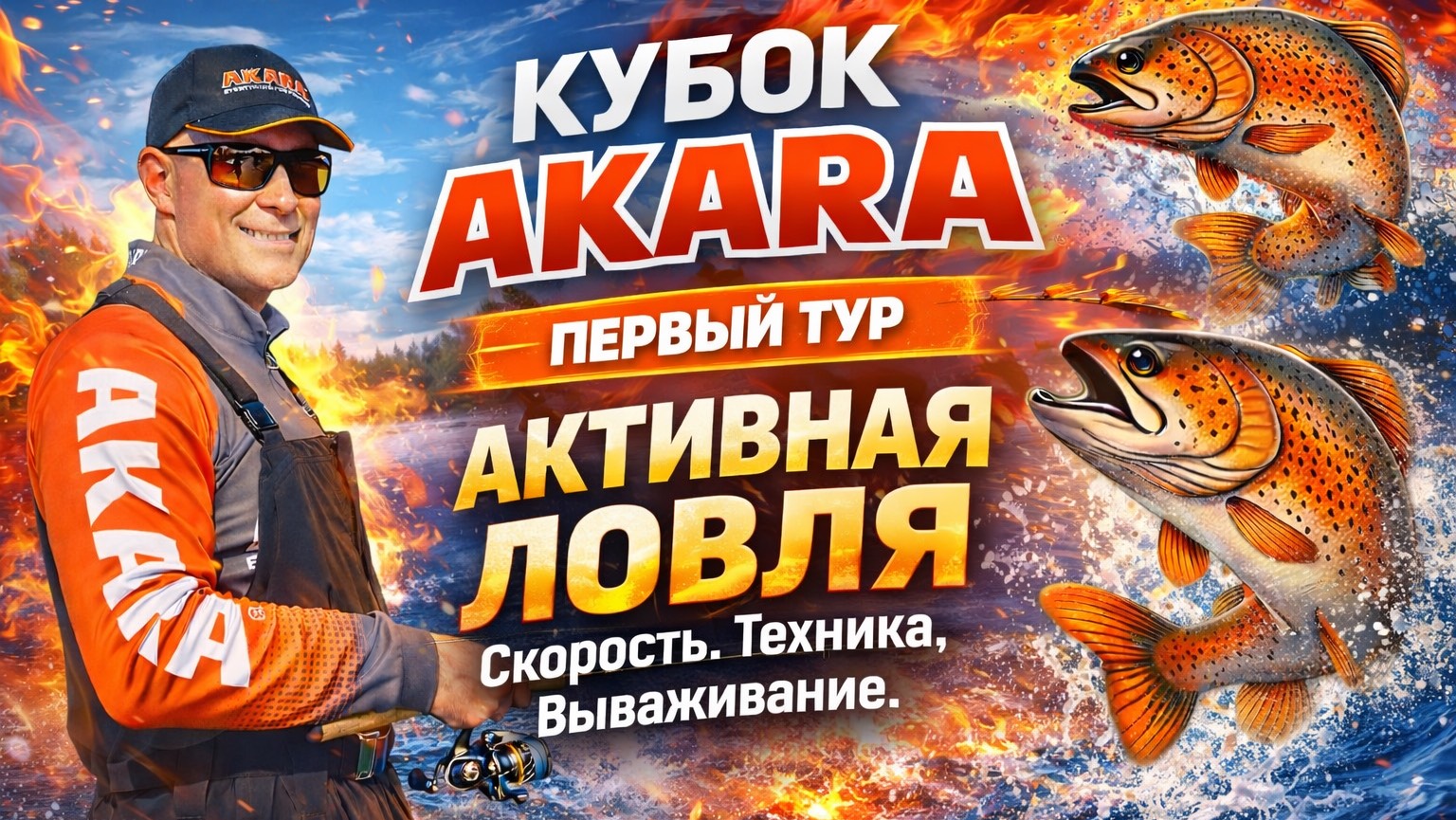 Стратегия и ловля форели на блёсны «АКАРА»