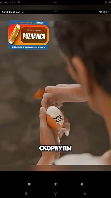 сообщение внутри яйца