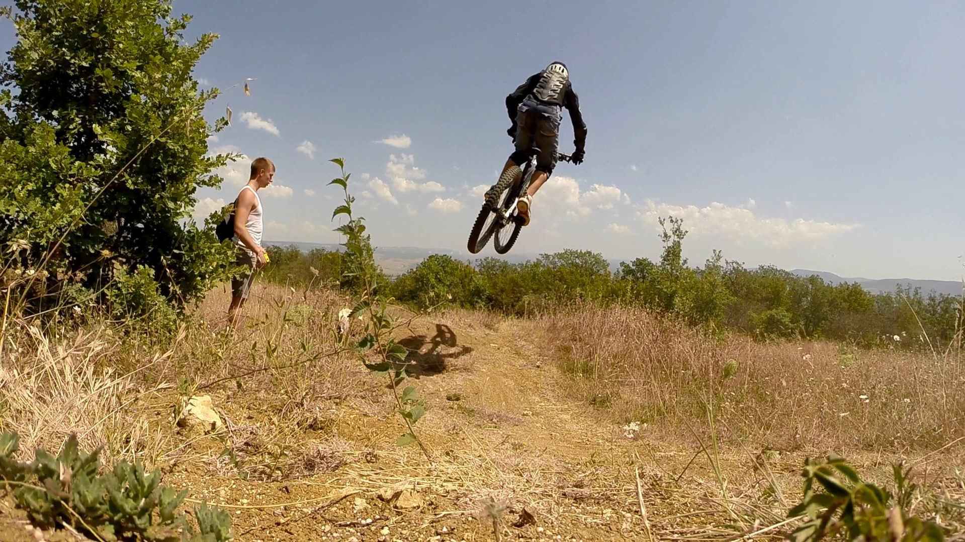 Вело спуск Роза Хутор. Горки Байк Парк. ч-1