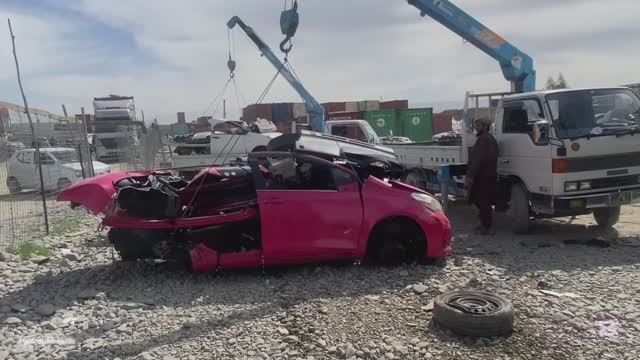 Пакистанская сборка автораспила Toyota Vitz из Японии