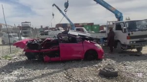 Пакистанская сборка автораспила Toyota Vitz из Японии